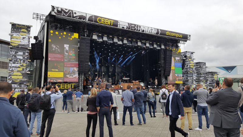 CEBIT 2018 - Festival Stage